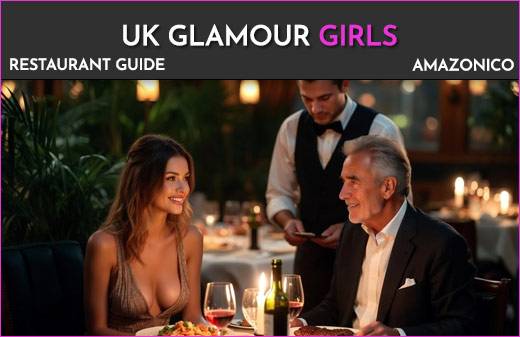 London Escorts Dinner Dates -  Amazonico Mayfair