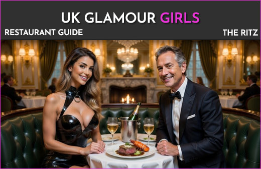 London Escorts Dinner Dates -  The Ritz Mayfair - dine withg high class escorts from UK Glamour Girls